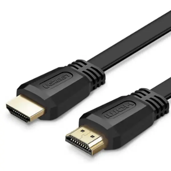 Ugreen CABLU video Ugreen, ED015 HDMI (T) la HDMI (T) 4K la 60Hz, lungime 3m, flat, negru 50820 - 6957303858200