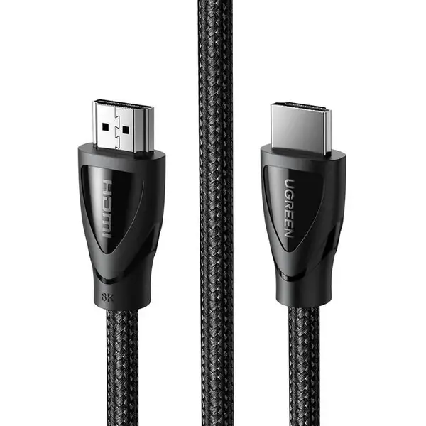 Ugreen CABLU video Ugreen, HD140 HDMI (T) la HDMI (T), HDMI 2.1, 8K la 60Hz, lungime 3m, braided, negru 80404 - 6957303884049