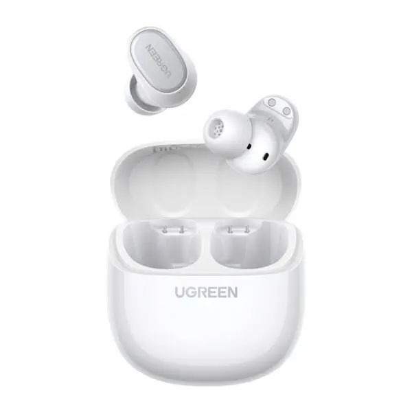 Ugreen Casti True Wireless UGREEN Dots (75627), Bluetooth, MultiPoint, Alb