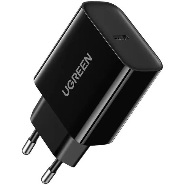 Ugreen INCARCATOR retea Ugreen, CD137 Quick Charge 18W, 1 x USB Type-C 5V/3A, negru