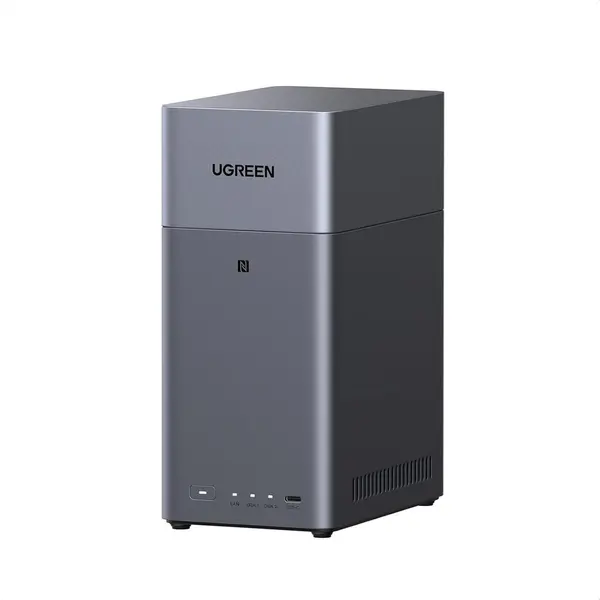 Ugreen UGREEN Network Attached Storage DH2300 procesor A72+A53 8-Core CPU, 2-Bay, 4GB LPDDR4X, 4K HDMI + cablu HDMI
