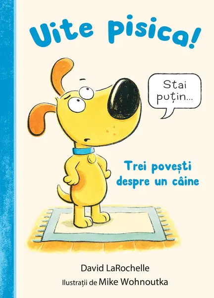 Uite pisica! Trei povești despre un câine - David LaRochelle