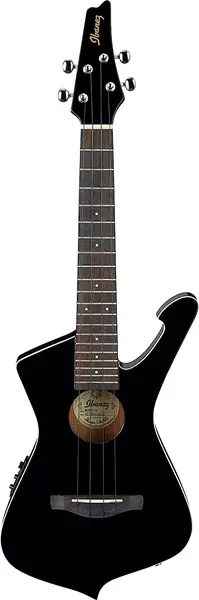 Ukulele tenor electric acustic Ibanez - UICT10, negru