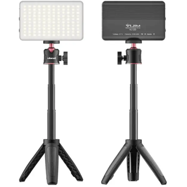 Ulanzi Kit Vlog VIJIM Mini Trepied 2xMT-08+2xLampa LED VL120