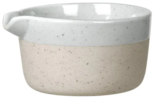 Ulcior de lapte/smântână Blomus - Sablo, 8.5 cm, 150 ml, gri deschis