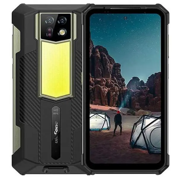 Ulefone Telefon mobil Ulefone Armor 24, 17.2 cm (6.78), 12 GB RAM, 256 GB Hybrid Dual SIM, Android 13, 4G, Negru