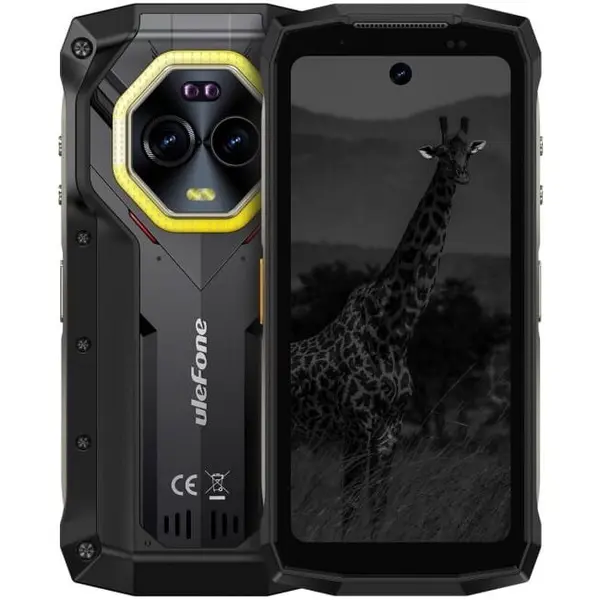 Ulefone Telefon mobil Ulefone Armor Mini 20 Pro, 5G, 8GB RAM, 256GB, Dual SIM, Negru