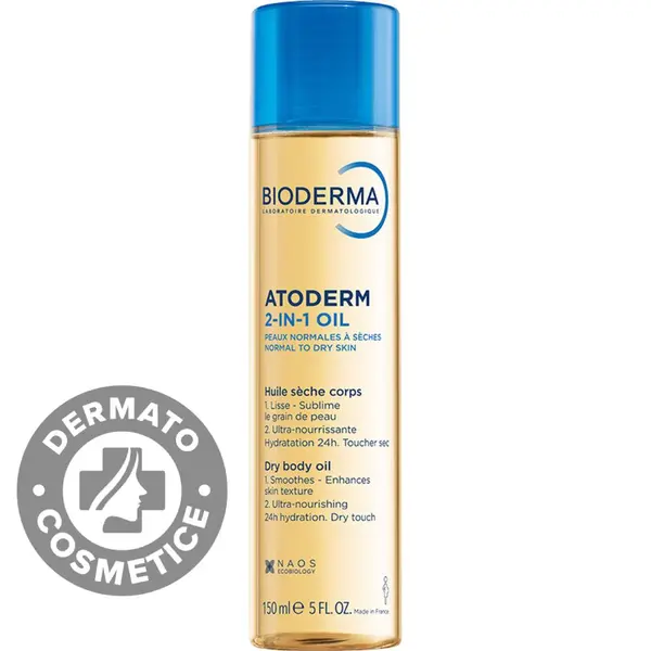 Ulei 2-in-1 Atoderm, 150ml, Bioderma