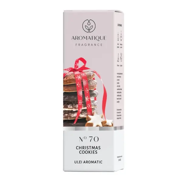 Ulei Aromat, Aromatique Christmas Cookies, 10 ml, Ambalat la Cutie