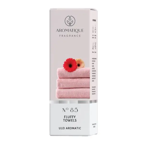 Ulei Aromat, Aromatique Fluffy Towels, 10 ml, Ambalat la Cutie