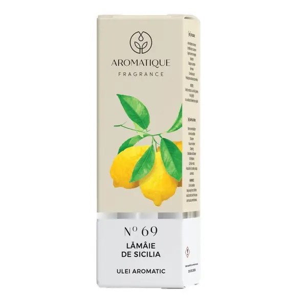 Ulei Aromat, Aromatique Lamaie de Sicilia, 10 ml, Ambalat la Cutie