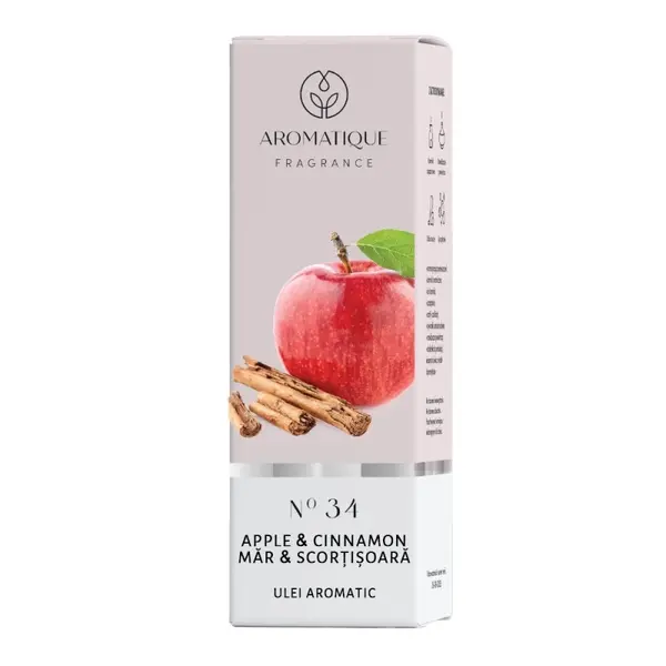 Ulei Aromat, Aromatique Mar si Scortisoara, 10 ml, Ambalat la Cutie