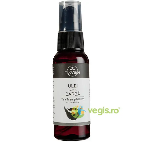 Ulei Barba cu Tea Tree si Menta 50ml