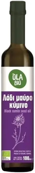 Ulei bio de chimen negru, presat la rece, 100 ml, Ola Bio