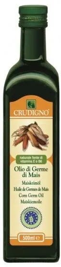 Ulei bio de porumb, 500 ml, Crudigno