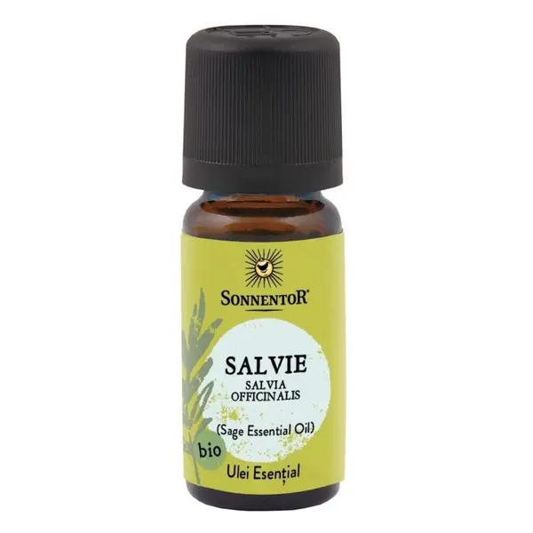 Ulei Bio Esential Salvie (Salvia officinalis), 10ml, Sonnentor