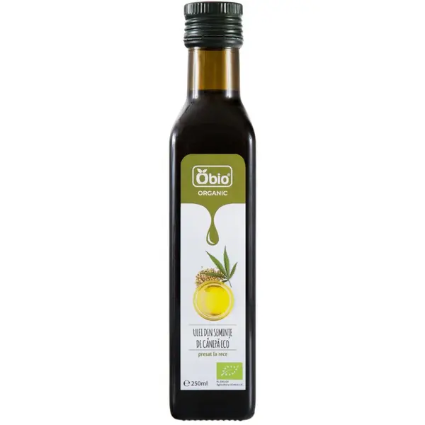 Ulei de canepa bio 250ml Obio