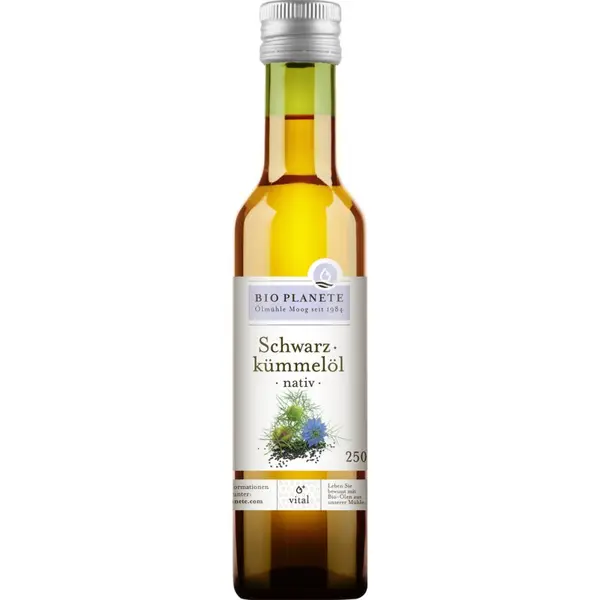 Ulei de chimen negru nativ bio 250ml Bio Planete