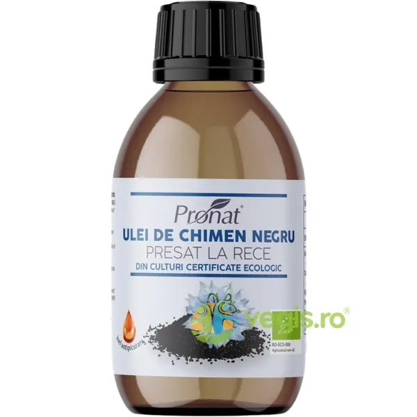 Ulei de Chimen Negru Presat la Rece Ecologic/Bio 100ml