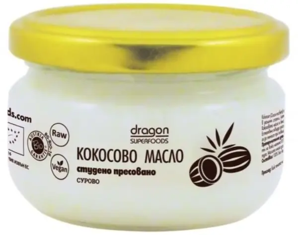 Ulei de cocos Extra Virgin, 100 ml, Dragon Superfoods