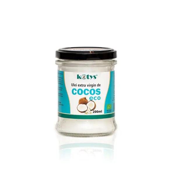 Ulei de cocos extra virgin Bio - 200ml, Kotys