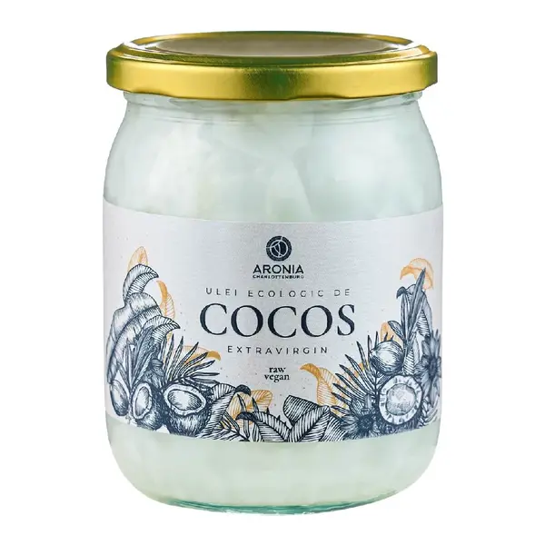 Ulei de Cocos Extravirgin, 500ml, Aronia Charlottenburg