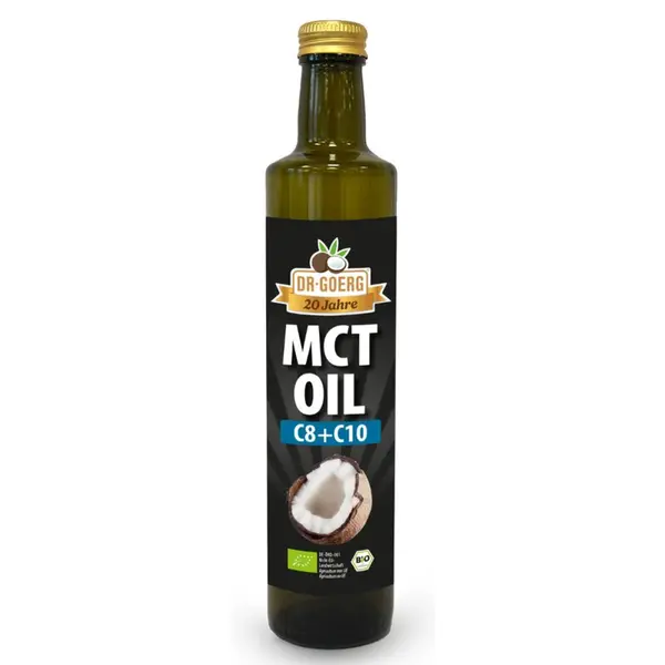 Ulei de cocos mct c8 + c10 bio 500ml Dr. Goerg