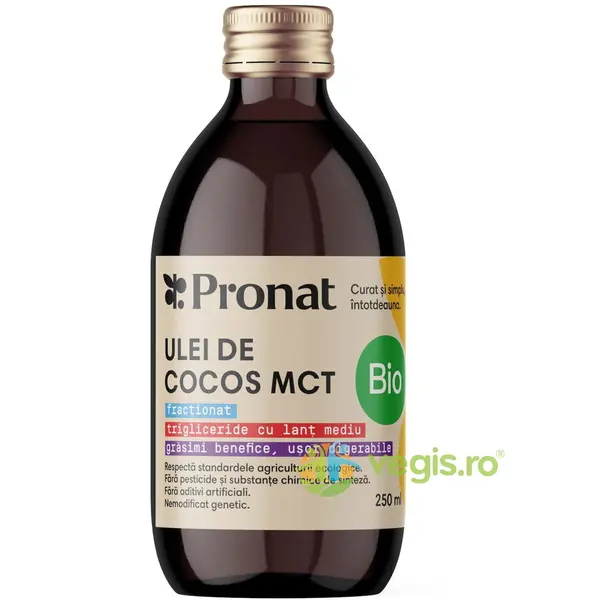 Ulei de Cocos MCT Ecologic/Bio 250ml