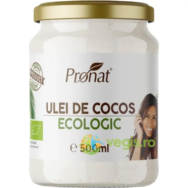 Ulei de Cocos RBD Ecologic/Bio 500ml