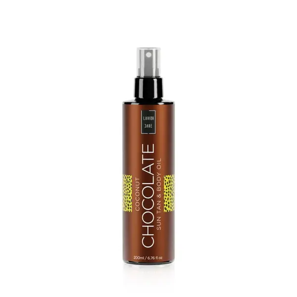 Ulei de corp Sun Tan Oil Coconut Chocolate, 200ml, Lavish Care