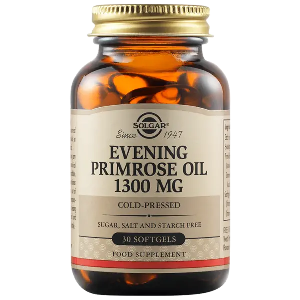 Ulei de Luminita noptii 1300mg, 30 capsule, Solgar