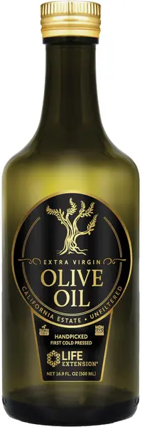 Ulei de măsline extravirgin California Estate, 500 ml, Life Extension