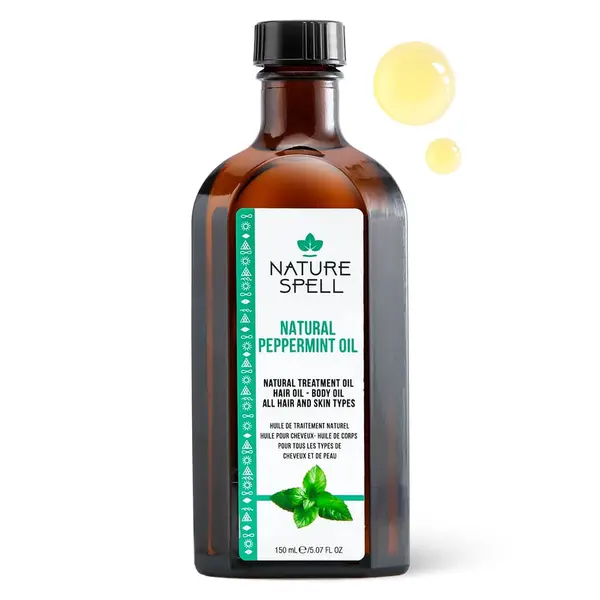 Ulei de Mentă pentru stimularea scalpului Nature Spell Peppermin