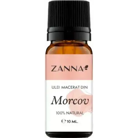 Ulei de morcov, 10ml, Zanna