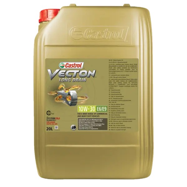 Ulei de motor CASTROL Vecton Long Drain 10W-30 E6/E9 20L