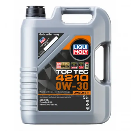 Ulei de motor Liqui Moly Top Tec 4210 0W-30 5L 5L