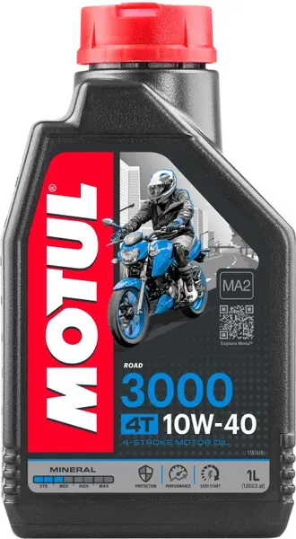 Ulei de motor MOTUL 3000 10W-40 4T 1L