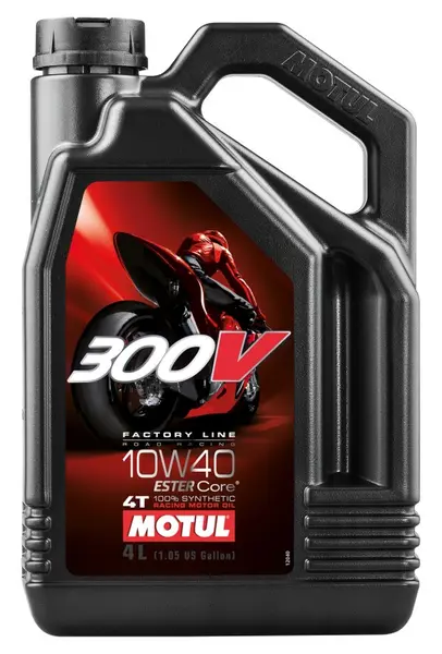 Ulei de motor MOTUL 300V FACTORY LINE ROAD RACING 10W-40 4T 4L