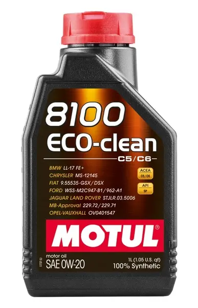 Ulei de motor MOTUL 8100 ECO-CLEAN 0W-20 1L