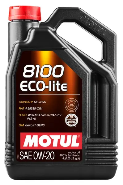 Ulei de motor MOTUL 8100 ECO-LITE 0W-20 4L