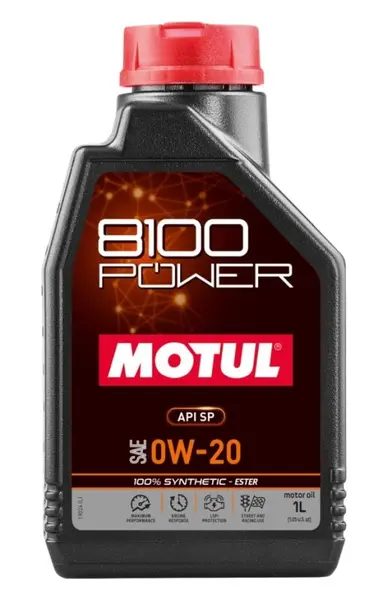 Ulei de motor MOTUL 8100 POWER 0W-20 1L