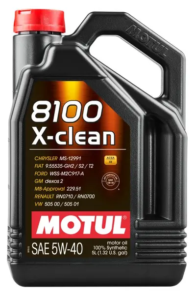 Ulei de motor MOTUL 8100 X-CLEAN 5W-40 5L