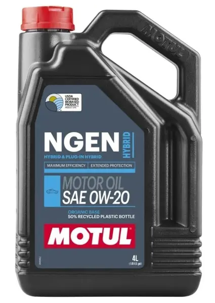 Ulei de motor MOTUL NGEN Hybrid 0W-20 4L