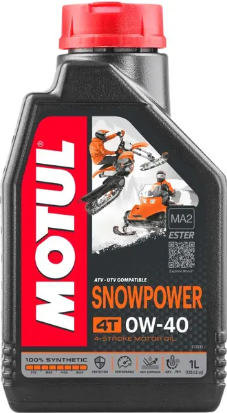 Ulei de motor MOTUL SNOWPOWER 4T 0W-40 1L