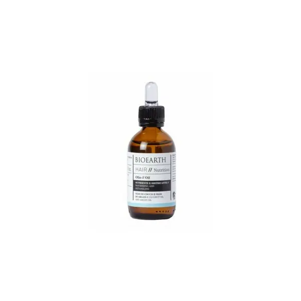 Ulei de par cu cocos si argan 50ml, Bioearth