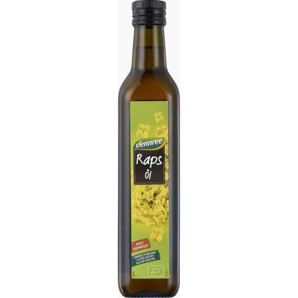 Ulei de rapita presat la rece, eco - 500 ml