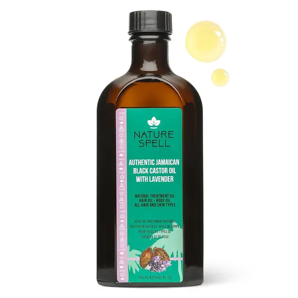 Ulei de Ricin Negru & Lavandă pentru creșterea părului Nature