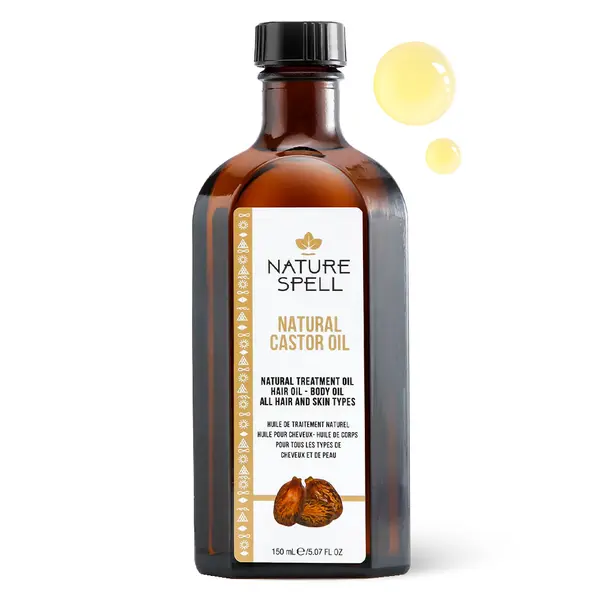 Ulei de Ricin pentru stimularea creșterii părului Nature Spell