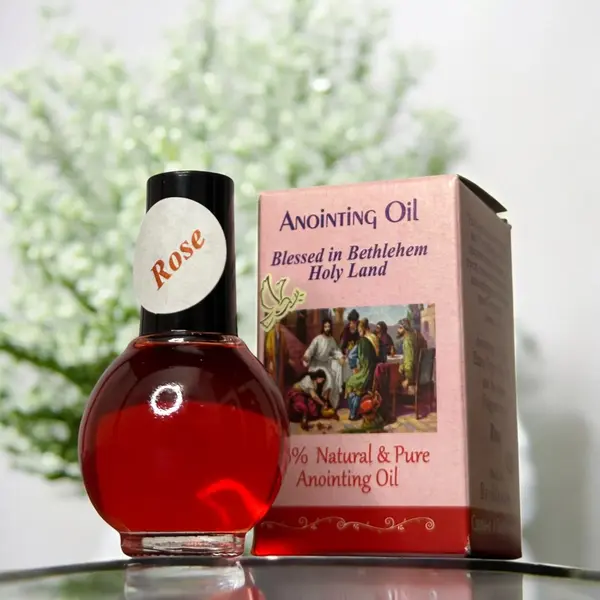 Ulei de ungere / Mir sfințit din Bethlehem 10 ml - TRANDAFIR