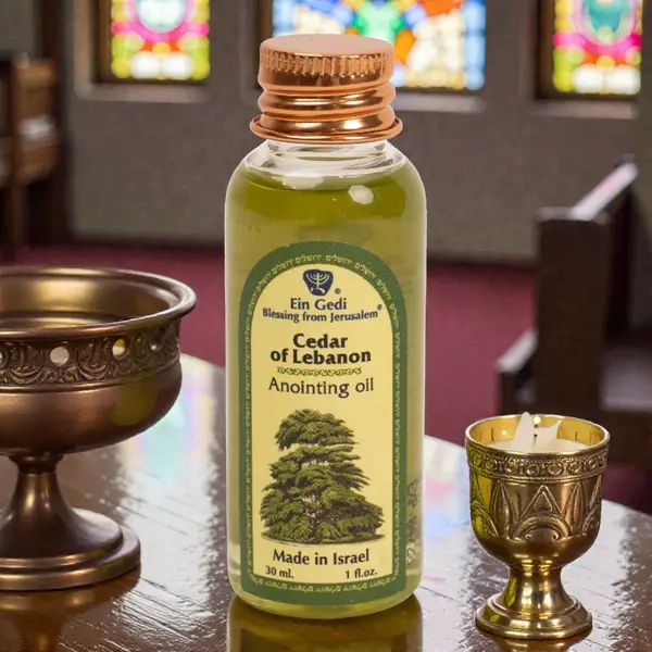 Ulei de Ungere pentru Vindecare Pat Mishiah – Cedrul Libanului, 30 ml - Default Title